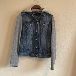 Comfy Jean Jacket with Hood